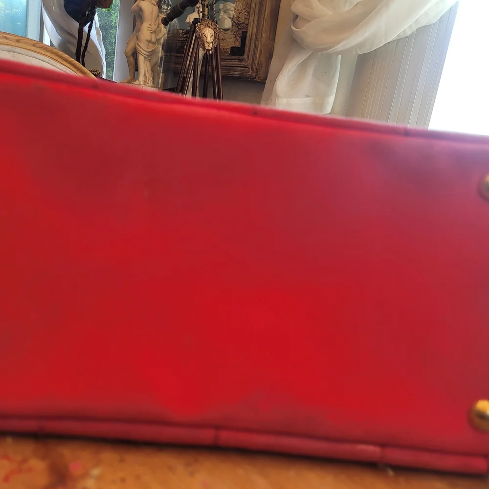 Prada Pink Canapa Canvas Tote Bag